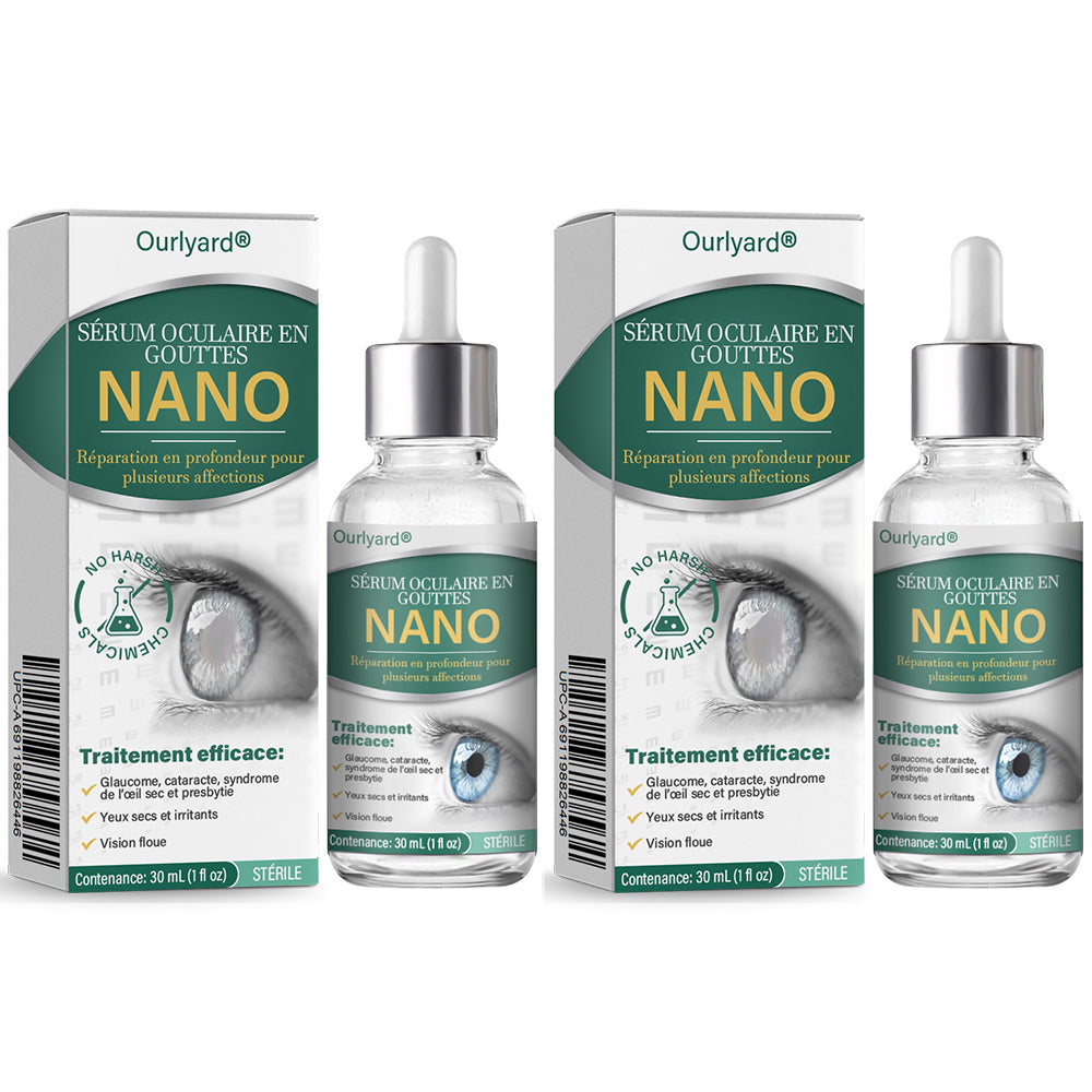 đ©ââïžOurlyardÂź SĂ©rum de Gouttes pour les Yeux Nano â
Convient Ă la presbytie, au syndrome de lâĆil sec, au glaucome et Ă la cataracte đ