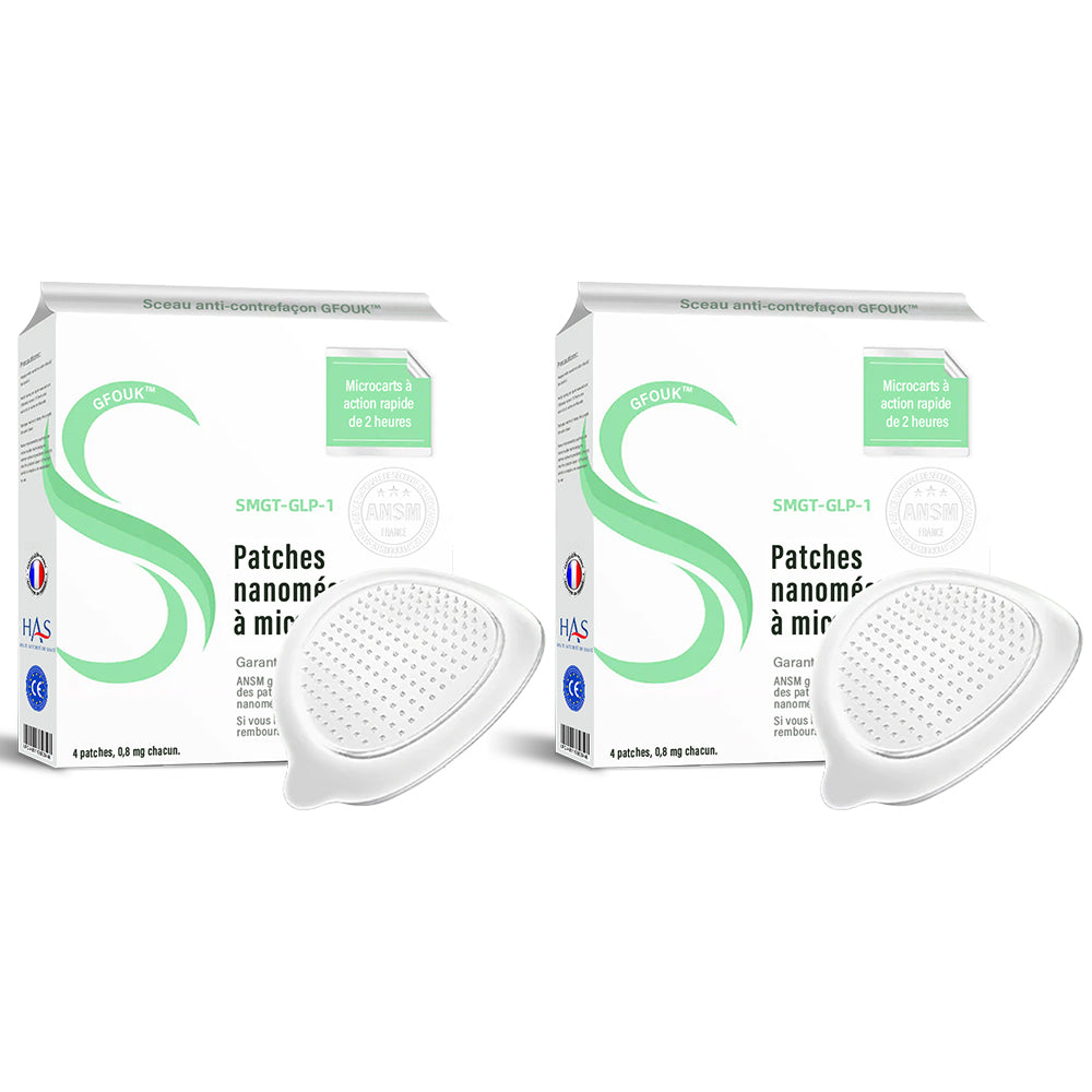 [Voir les résultats en 7 jours] ✅Patch Nano Microneedle GFOUK™ SMGT-GLP-1 ✅Approuvé par le CE (Indolore, longue durée, traite le diabète, l'obésité et les maladies cardiovasculaires)