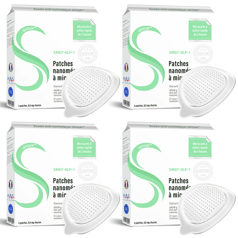 [Voir les résultats en 7 jours] ✅Patch Nano Microneedle GFOUK™ SMGT-GLP-1 ✅Approuvé par le CE (Indolore, longue durée, traite le diabète, l'obésité et les maladies cardiovasculaires)